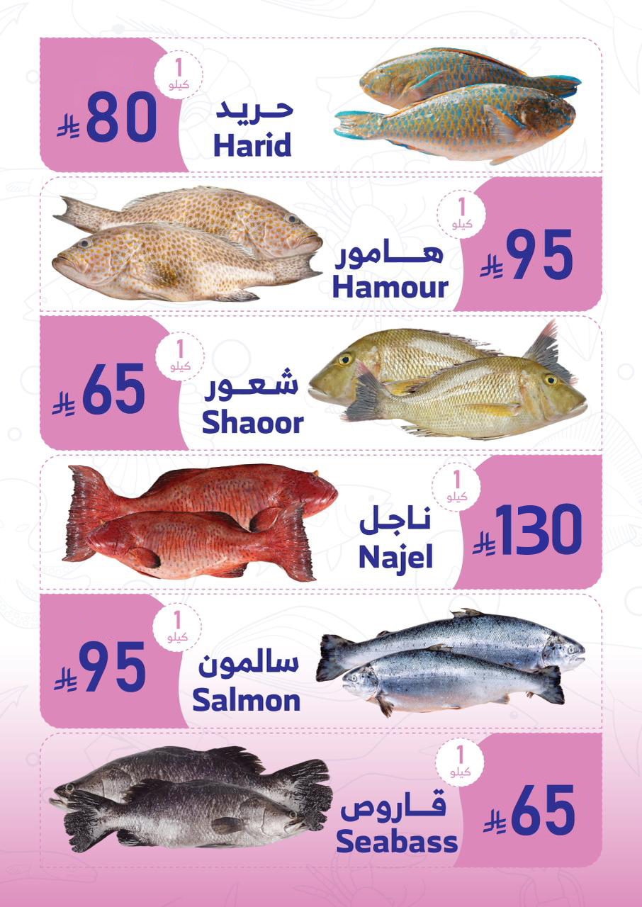 Fish Menu Banner